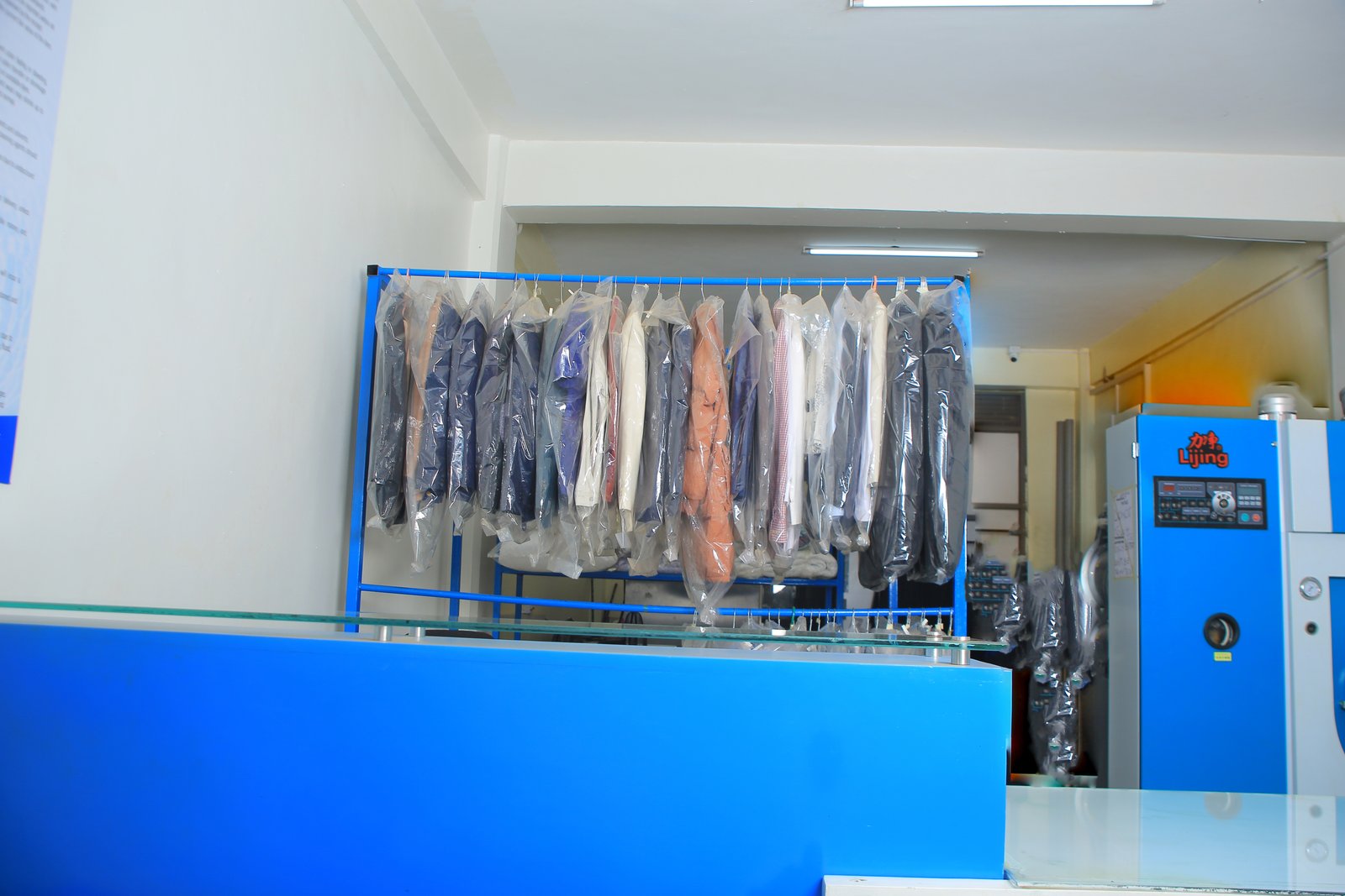 Dry cleaning service